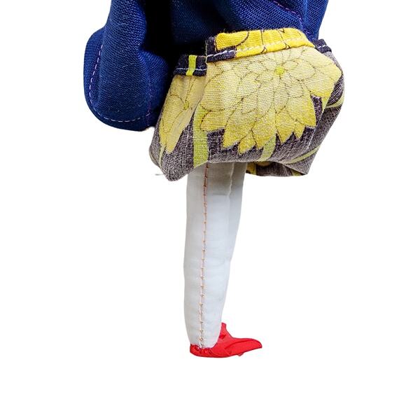 Vintage Native American Handmade Cloth Dolls Folk Art Beaded Primitive Navajo - Picture 14 of 14